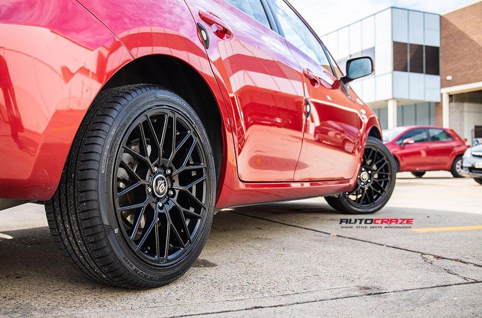 TOYOTA COROLLA ONCORE MATTE BLACK